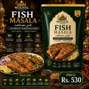 Fish Masala – 500g Pouch | Traditional Pakistani Fish Spice Mix