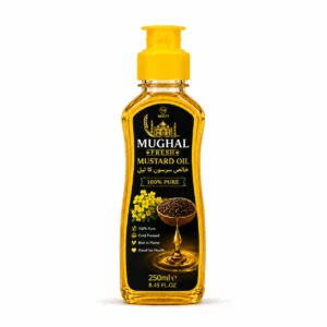 Mughal Fresh Pure Mustard Oil 250ml | 100% Pure & Natural Cooking Oil